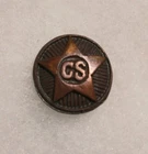Civil War Texas General Service Button and Confederate cuffs