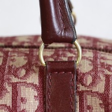 Borsa Christian Dior Trotter Monogram Mini Boston rosa rara vintage made in France