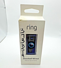 Ring HD Smart Video Doorbell Wired - Black