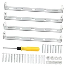 4 Packs Ceiling Light Mounting Bracket, 5.5 Inch Crossbar Mounting 140x19.5mm