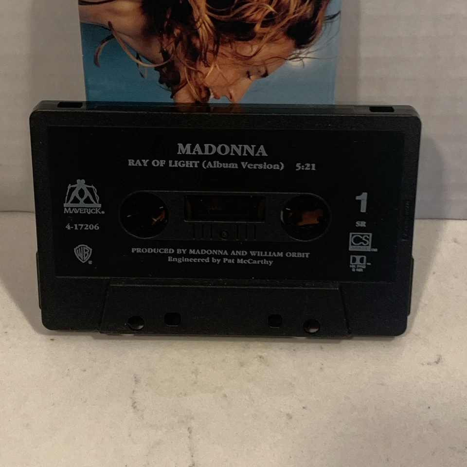 MADONNA RAY OF LIGHT CASSETTE TAPE SINGLE Foto 3 de 4