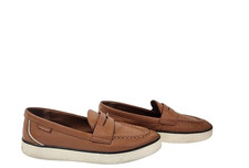 Cole Haan Nantucket 2.0 Penny Loafers Brown Slip-On Shoes Women's 7B