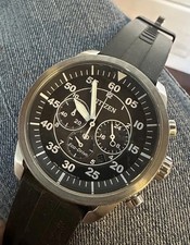 CITIZEN Eco Drive 45mm Oversize Cronografo Acciaio