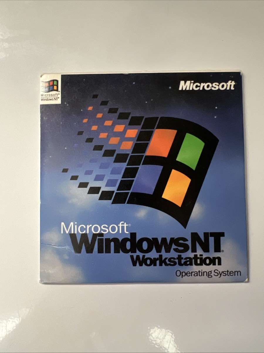 Microsoft Windows NT Workstation Operating System Factory Sealed w
