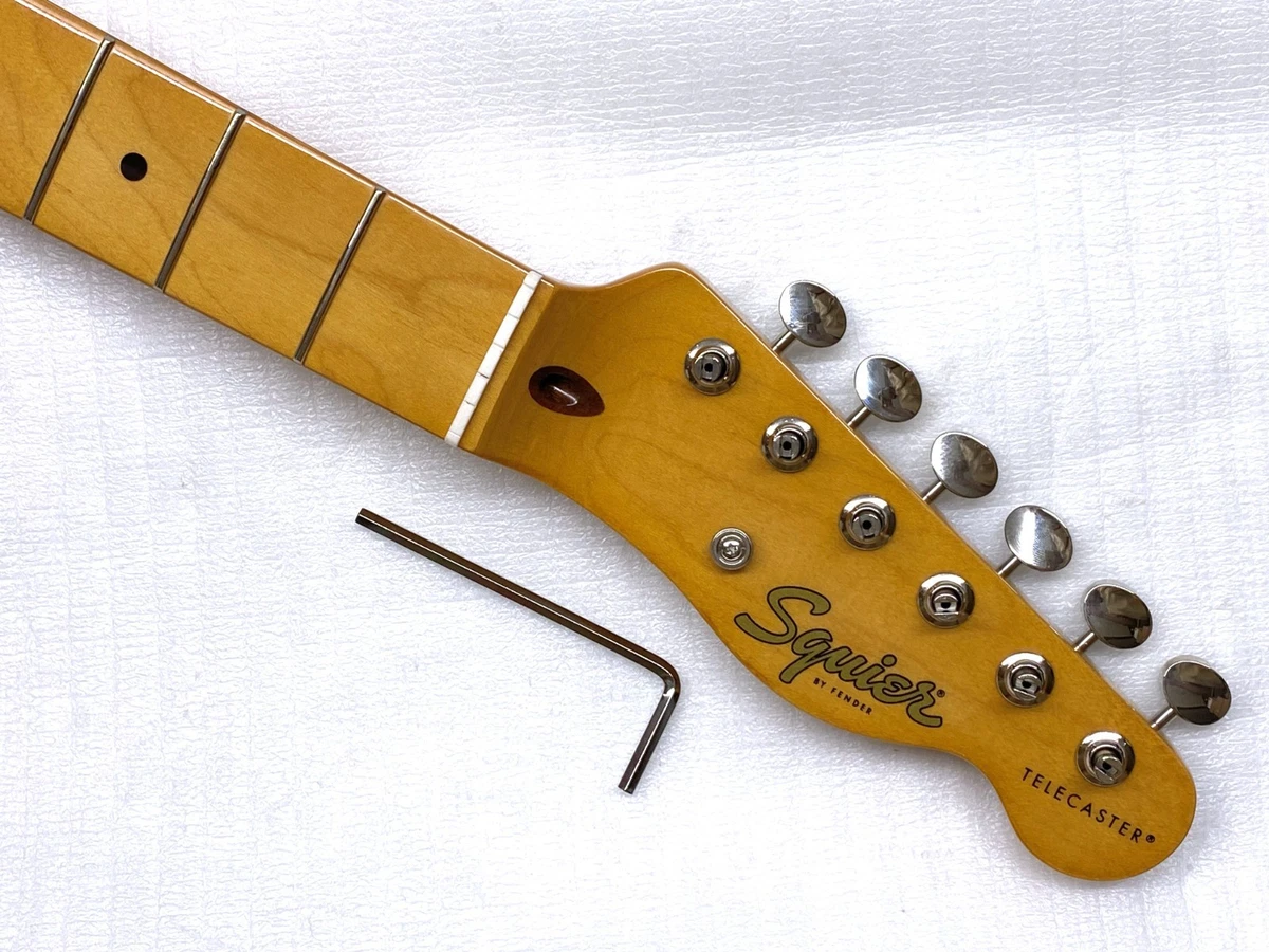 Genuine Fender Squier TELECASTER NECK w/KEYS Maple Classic Vibe