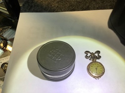 WADSWORTH LADIES POCKET WATCH, BROOCH TYPE (AS IS)