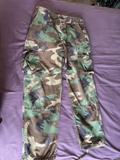 Men’s Army Camo Pants Trousers Hot Weather Cotton