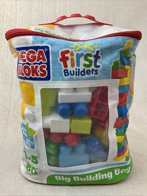 Mega Bloks First Builders Big Building Bag set