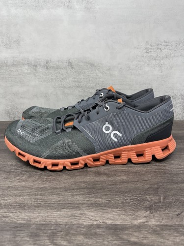 On Cloud Laufschuhe Herren 11,5 Grau Orange 5 Sportschuhe