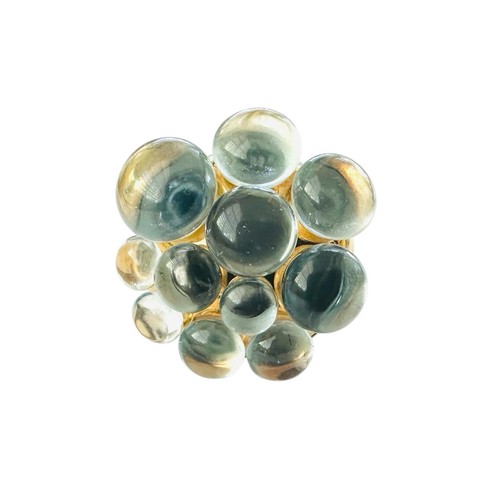 Pomellato Mora Aquamarine 750 18k Size 6.5 Ring