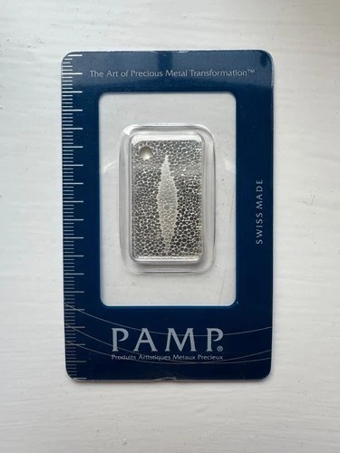 Pamp Suisse 0.999 Silver Bullion Bars & Rounds 10 g Precious Metal