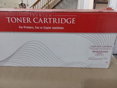 Premium Toner Cartridge 651A/CE342A Yellow For HP Color LaserJet MFP M775dn