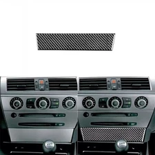 Real Carbon Fiber Console Storage Panel Cover For BMW 6 Series M6 E63 E64 04-10