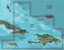 GARMIN VUS029R SOUTHERN BAHAMAS BLUECHART G3 VISION 010-C0730-00