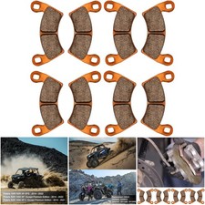 Sintered Copper Brake Pads Front Rear 4 Set Polaris RZR XP 1000 EPS 2014-2022