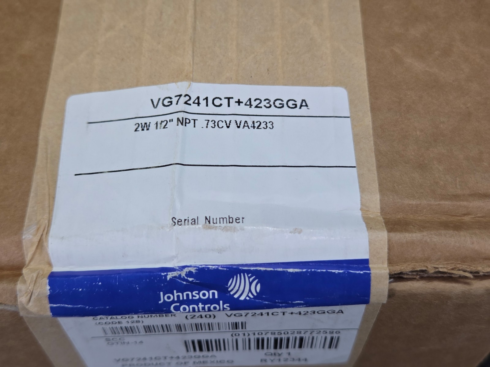 JOHNSON CONTROLS VA-4233-GGA-2 / VA4233GGA2 (NEW IN BOX) FAST SHIP!💨✅