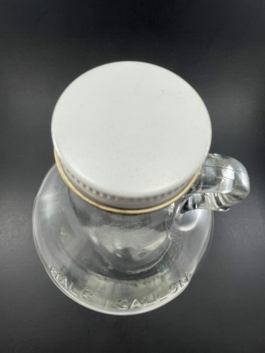PEPSI COLA Fountain Syrup Jug ACL Glass Soda Pop Bottle 1/2 Half Gallon - Picture 6 of 8