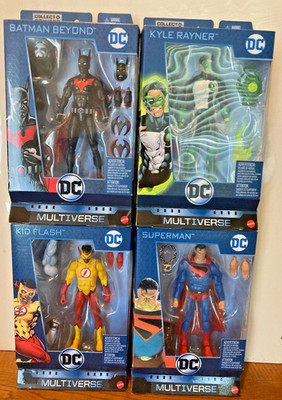 DC Multiverse Series 2018 CNC Lobo BAF  Set of 4 Sealed Figures  Batman Beyond