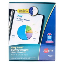 Avery 76006 Premium Heavyweight Sheet Protectors