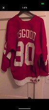 BNWT Autographed Chris Osgood Authentic CCM Jersey w/COA size 52