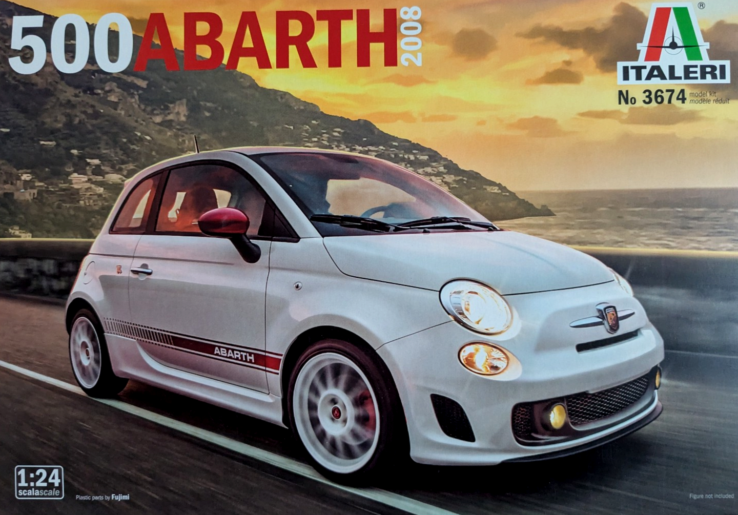 Italeri 3674 - 1:24 500 Abarth