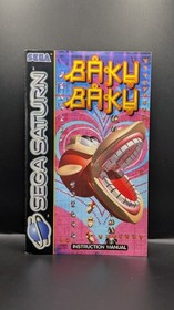 Baku Baku Animal &ndash; Sega Saturn &ndash; Complete w/ Manual + Insert - READ FIRST