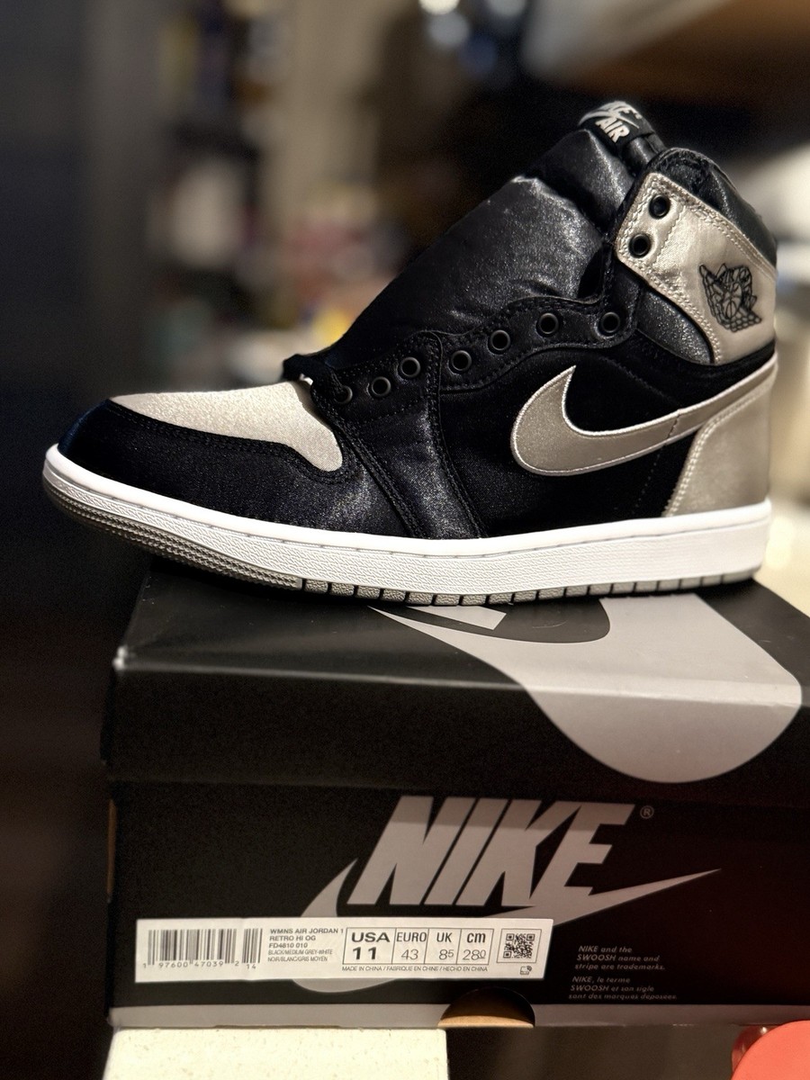 シューズ(女性用) NIKE AIR JORDAN 1 SATIN SHADOW 27.5cm Amazon.com | Jordan Women's Air 1 High Retro OG 'Satin Shadow