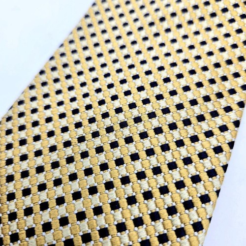 GIANNI VERSACE seltene Krawatte Gold, Allover Muster Seide aus Japan M1483 - Bild 21 von 24