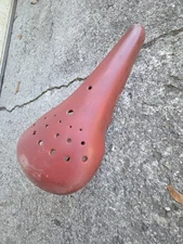 Old School BMX  Mongoose Supergoose Team Seat Red 1980s Original 