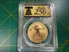 2026 W American Eagle $50 Enhanced Gold Coin PCGS SP70 Liberty Bell 26EH -754