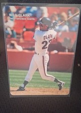 1989 Mother's Cookies Will Clark - Will Clark #3