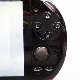 Sony Playstation PS Vita Red Black PCH-2000 Console only PSV Slim Japan Used