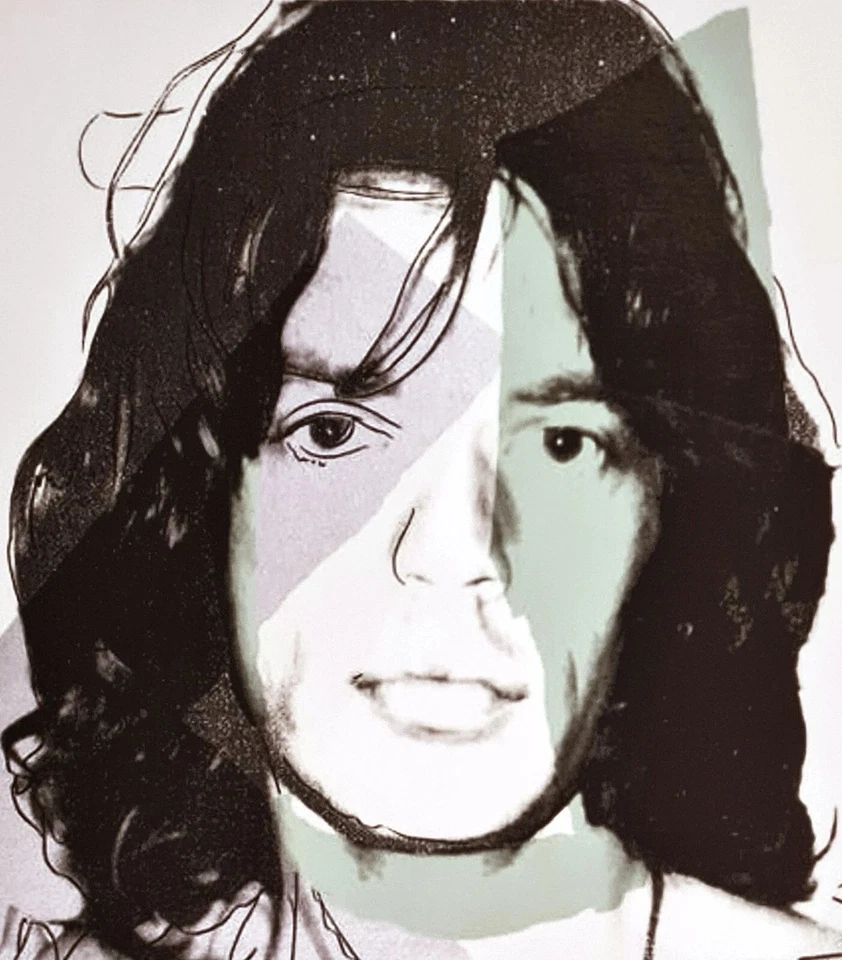 ANDY WARHOL * Mick Jagger *57 x 38*signed lithograph*Kunstdruck*limited # xx/100 - Bild 2 von 4