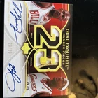 MICHAEL JORDAN/LEBRON JAMES Exquisite Dual Jersey AUTO 23/23 REPRINT