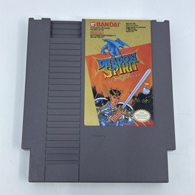 Dragon Spirit The New Legend (Nintendo NES) Cartridge w/ Manual & Sleeve TESTED!