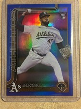 Michel Otanez 2025 Topps Update Blue Foil RC #/150