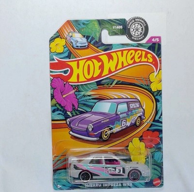   Hot Wheels 2023 Spring Matte Grey Subaru Impreza WRX A1. New