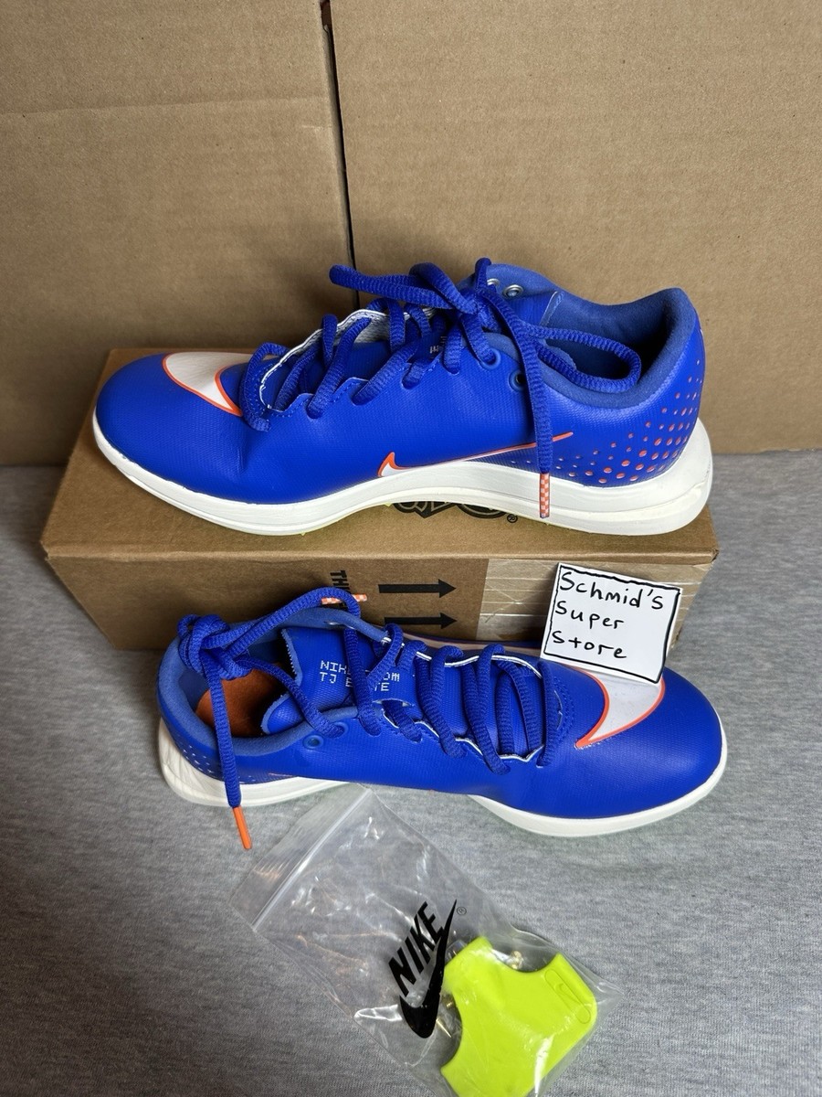 Nike Triple Jump Elite 2 Track & Field Spikes Blue Men display picture 2