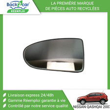 Glace de rétroviseur Nissan QASHQAI