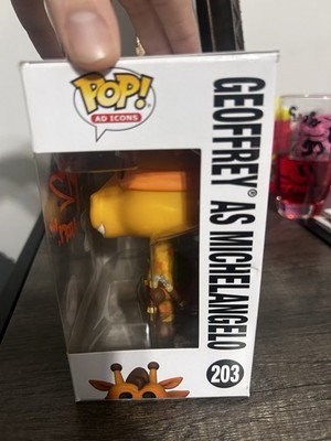 Toysrus Michael Angelo Autographed Signed Funko By Wayne Grayson Ninja Turtles