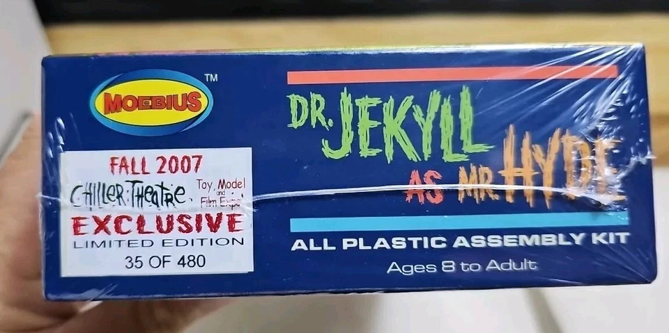 Moebius Dr. Jekyll as Mr. Hyde Frightening Lightning Lt Ed. of 480 Model Kit  - Image 3 of 3