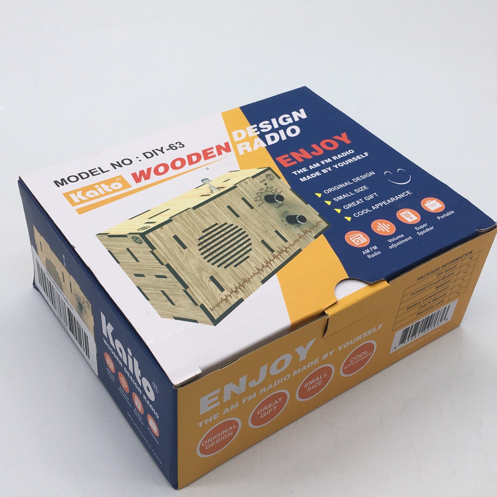 Kaito Diy-63 Build Your Own Radio Am/Fm Radio Kit – WHECEG