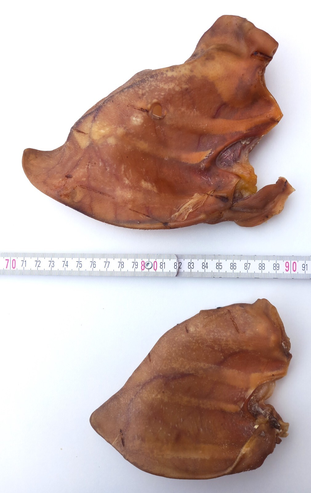 50 Stück Schweineohren Für Hunde – Natürlicher Kausnack, 15 Cm, Ohne Zusätze