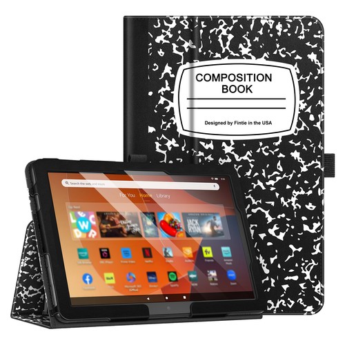 Folio Case for Amazon Fire HD 10 (13th/11th Gen, 2023/2021) Slim Fit Stand Cover - Picture 9 of 46