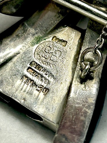 Los Ballesteros RARE Sterling Silver Taxco Custom Made Artist Signed Bracelet - Picture 4 of 13