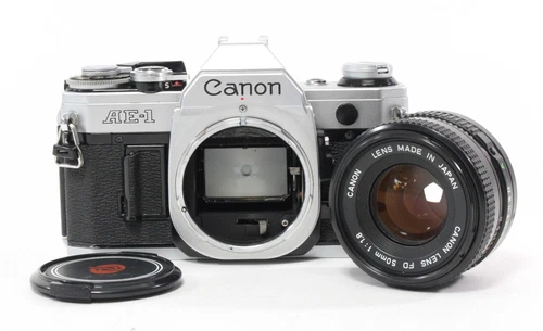 Canon AE-1 with 50mm f/1.8