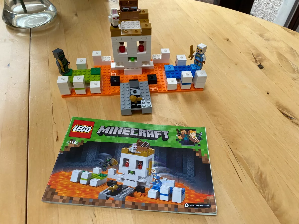 Fellow bekræft venligst Porto Lego 21145 Minecraft Skull Arena. with original box Discontinued set. | eBay