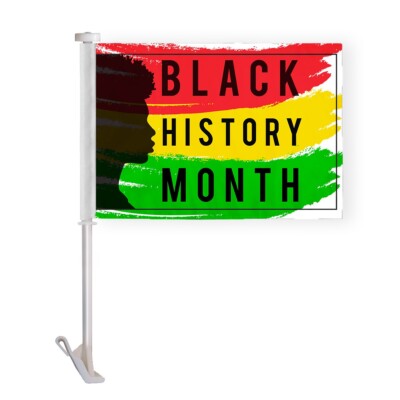 Black History Month Car Flag 10.5