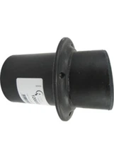 Centek 1200325 Black Exhaust Thru Hull  4 Inch Outside Diameter