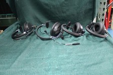 Lot of 4 VXI Headsets with Microphones - Used - Great, Working Condition